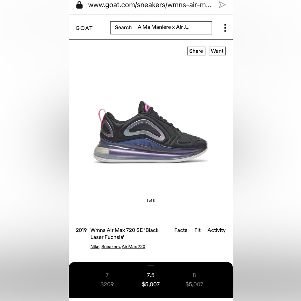Nike W Air Max 720 SE